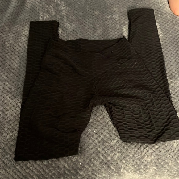 All black leggings , size S - Picture 1 of 3